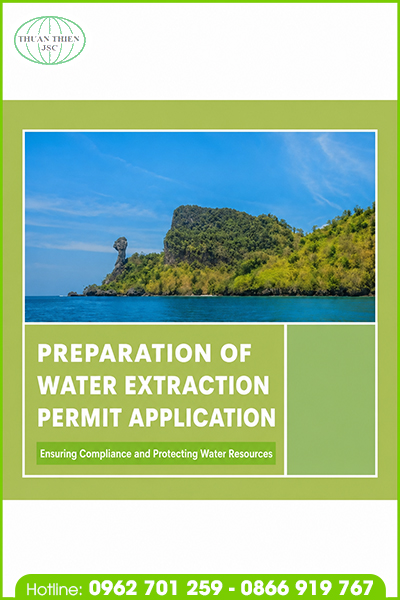 Preparing an Application for a Water Extraction Permit